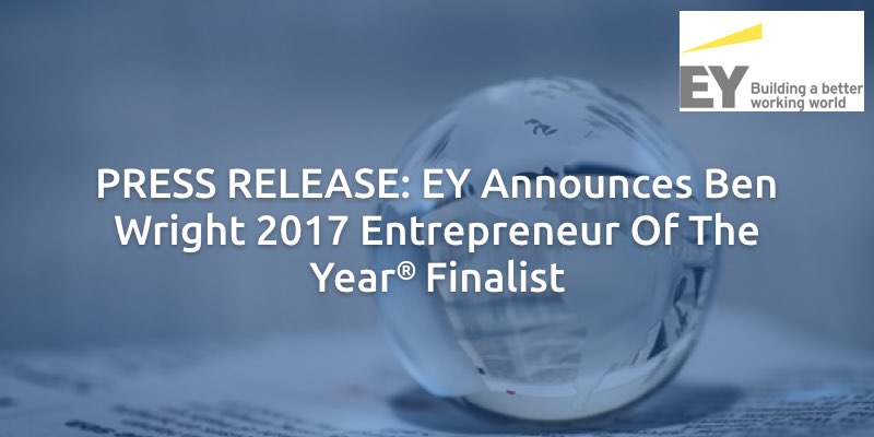 COMUNICADO DE PRENSA: EY anuncia a Ben Wright como finalista de Emprendedor del Año 2017